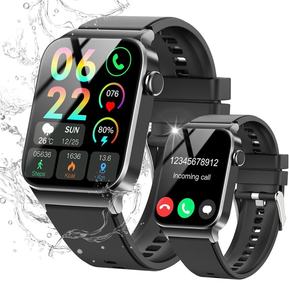 Smart Watch for Men Women Bluetooth Call Smartwatch for Android iOS